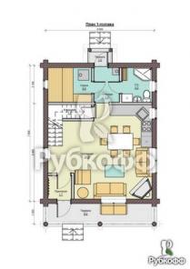 Деревянный дом 83м2 всего за 555 249р.