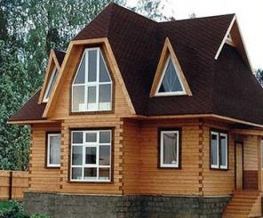 Срубы домов и бань из бруса и бревна