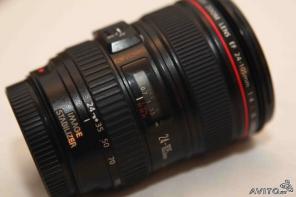 Продаю Canon 24-105mm f4 l usm на гарантии год