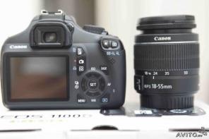  Canon 1100d kit 18-55mm   