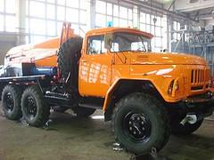 Вакуумная машина на шасси высокой проходимости ЗИЛ-131 (6х6)