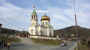 Изготовление куполов, крестов, шатра и барабана в пос. Сыростан Челябинской области