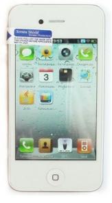 сотовый телефон phone 4gs w88 цвет белый, черный.