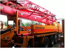 Продается бетононасос KCP 42RX170 42 метра 2012 года