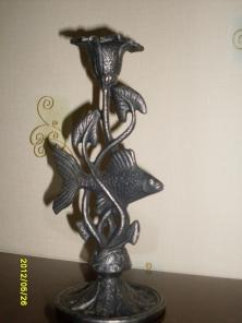 Каслинское литье. Подсвечник Аквариум