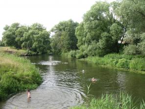 Участки в 60 км от МКАД по Симферопольскому шоссе на берегу реки, все городские коммуникации