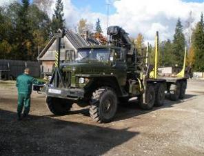 Лесовоз Урал 4320