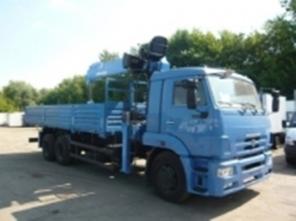 Камаз 65117 с КМУ Dong Yang SS1506(Корея)