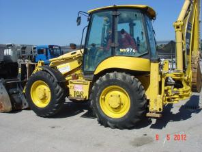 Экскаватор погрузчик Komatsu WB97S-5 доставка по РФ