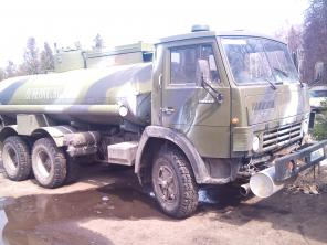 Камаз АЦ-9.5м3 бочка алюминевая с насосом. С хранения пробег1500км. не крашеный