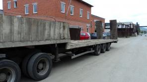 Продам полуприцеп площадка-трал в отличном состоянии