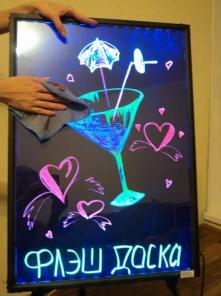 Флеш (LED) доски (панели)-"Рисуй светом"! Акции!