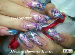Наращивание и коррекция ногтей гелем м.Динамо