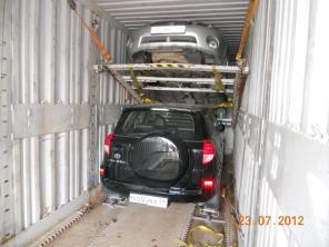 перевозки автомобилей в контейнерах