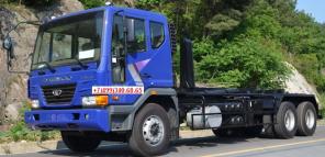 Мультилифт, DAEWOO NOVUS 6х4 Мультилифт FUSO, мощность 390 л.с. Грузоподъемность 15500кг.