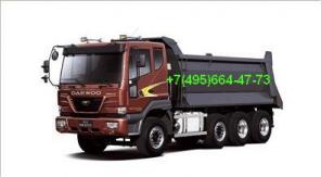 Самосвал, DAEWOO NOVUS самосвал 6x4, количество осей 3, мощность 390 л.с. Разрешенная полная масса 33500кг