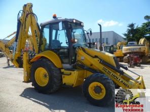 Экскаватор-погрузчик New Holland B110-4PT.