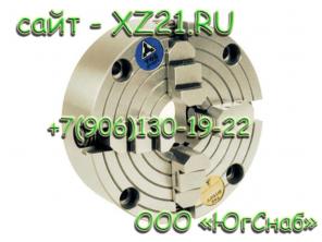 Токарный патрон Бизон 3504-160-2 цена 21000 с НДС