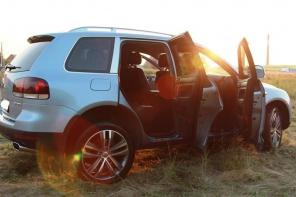 Аренда машины, авто, на свадьбу и т. д. VW Touareg