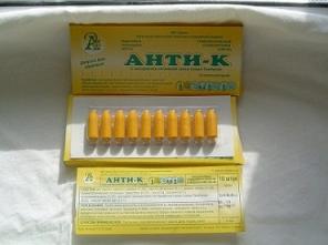 Анти-К свечи