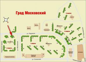 1 комн квартира в Москве ЖК Град Московский 46м2