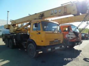 Услуги автокранов 25, 30, 50 тонн