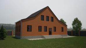 2-ух эт. новый дом 220 кв.м. 15 сот. Новорязанское