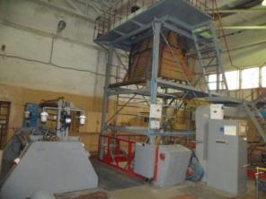 продается Однослойная линия по производству паллетных пленок .
