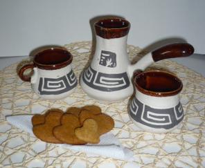 Турки для кофе ручной работы из шамота