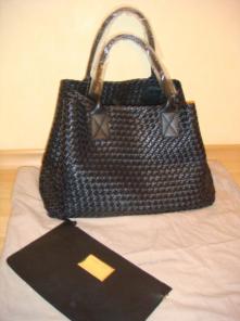 Bottega Veneta кожаная сумка