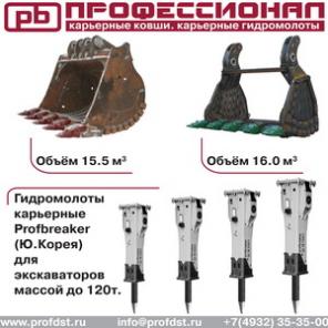 Гидромолоты для стройтехники