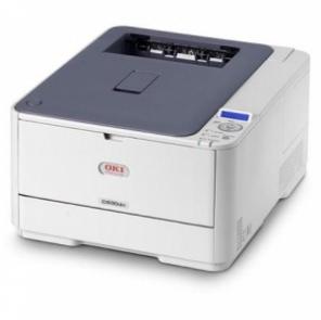 Цв. сетевой принтер А4 oki c530dn с картриджами