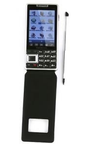 элегантный телефон E-89 2 sim,tv в чехле с АКБ