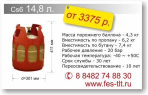 Газовые баллоны 21 века! Теперь и в России!
