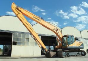 Гусеничный экскаватор HYUNDAI R210LC-7LR