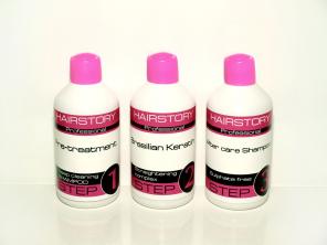 Набор HairStory - кератиновое выпрямление волос.