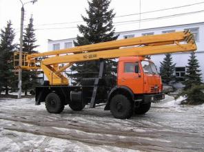 Автовышка ВС-22.06 на шасси КамАЗ-4326