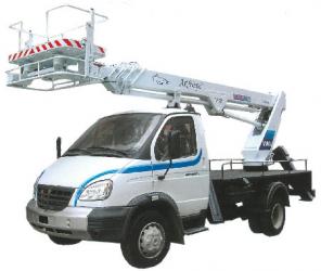 Автовышка ТА-22 на шасси ГАЗ-33106 Валдай