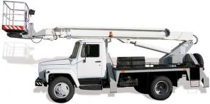 Автовышка ПСС-131.18Э на шасси ГАЗ-3309