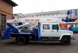 Автовышка ПСС 131.18Э на шасси ГАЗ-278459