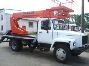 Автовышка ПСС-131.22 на шасси ГАЗ-3309