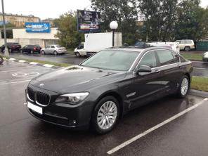 Аренда bmw 7 серии с водителем