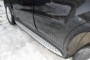 Порог подножка Oem Style алюминь катафоты E71