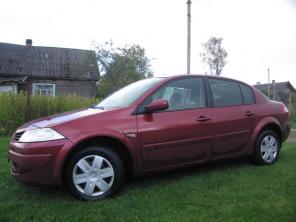 Renault Megane Classic II (красный, 2007г. в. )