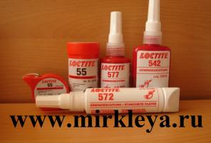 Loctite 243, Loctite 270, Loctite 542