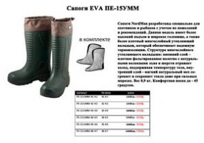 Зимняя одежда и обувь для рыбалки