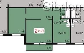 продам долевое на сдаче 2-к Кутузова, 2 стр2