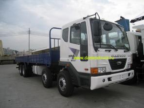 Бортовой грузовик 8Х4. Daewoo novus m9csf. dv11