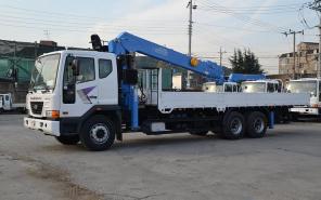 Кран манипулятор 6х4. Dongyang ss1926 sd. Daewoo novus
