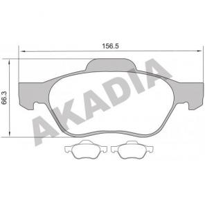 Тормозные колодки Renault Laguna